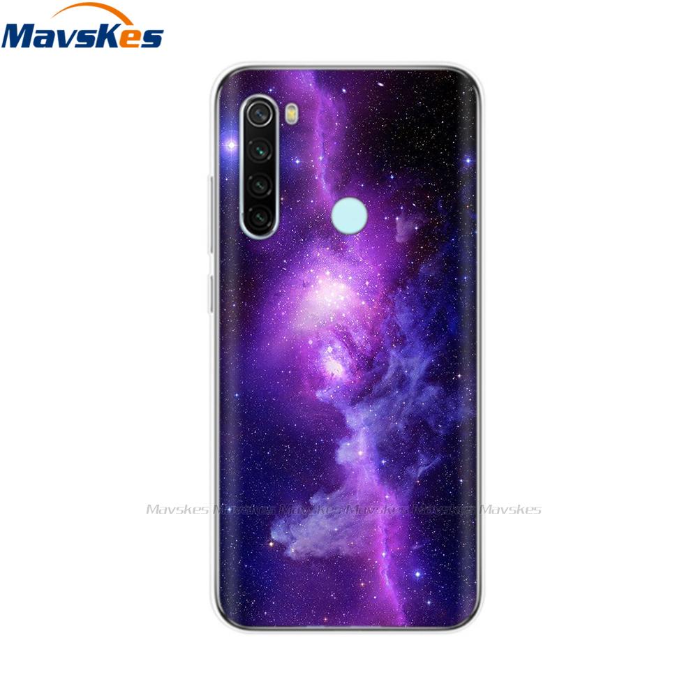 Чехол для телефона для Xiaomi Redmi Note 8T Чехол 6,3" Силиконовый Мягкий ТПУ Задняя крышка для Redmi Note 8 8T Note8 Pro Чехол Защитный корпус Coque