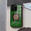 Playroom Dart Printed Phone Case For IPhone 17 Air 16 E Pro Max 15 14 13 Mini 12 Pro 11 Max Plus Black Glass Cover