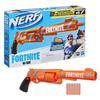 Hasbro Nerf Fortnite 6-SH Blaster with 6 Official Nerf Elite Darts, 6-Dart Rotating Drum, Hammer Action, Camo Pulse Wrap, Fortnite Gift