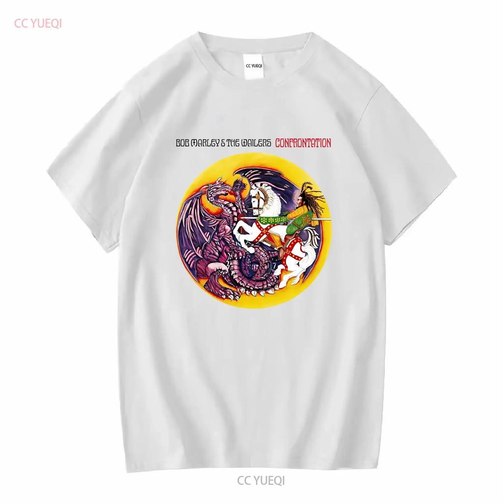 Mens Cotton S 5 XL T shirt Bob Marley and the Wailers Reggae long sleeves vintage Washed designer clothes Breathable Slightly