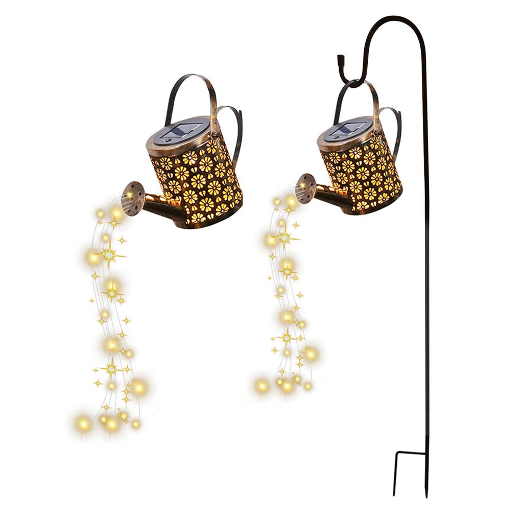 36 светодиодов 570 мм на солнечной энергии, уличный светильник для чайника, лейка, лампа, сказочный гирляндный светильник