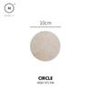 Homlly Beige Travertine Decorative Stone Tray Slab (X5 PCS)