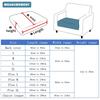 Jacquard Sofa Cushion Seat Cover Elastic Sofa Cover Protector Couch Cover for Sofa Anti-dust Removable