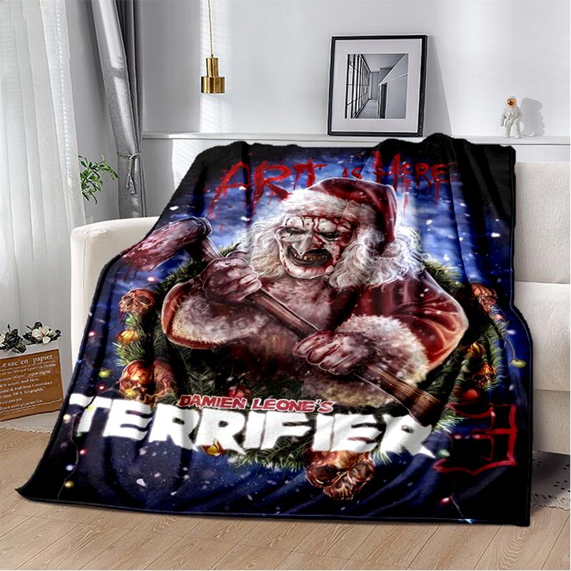 29 Style Terrifier Horror Movie Halloween Gift Soft Plush Blanket,Flannel Throw Blanket for Living Room Bedroom Bed Sofa Cover