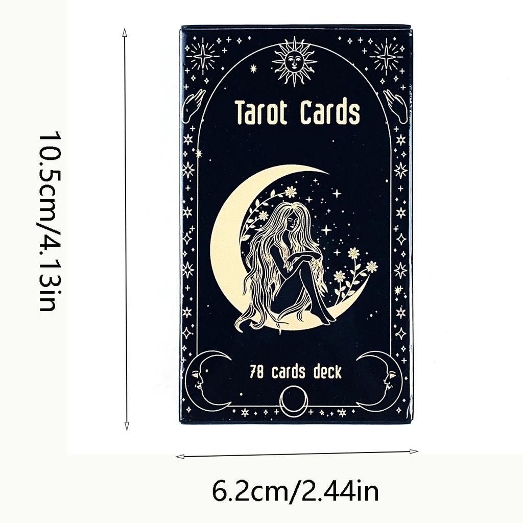 Значение карт Таро 78 карт Английская версия Visions Divination Edition Настольная игра, Идеально для путешествий, медитации и духовности