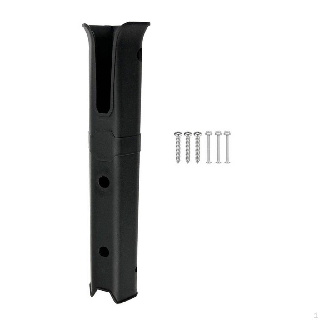 Single Tube Rod Holder Portable Fishing Pole Bracket Easy Installation Boat Rack for Boaters,