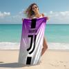 1pc Juventus Beach Towel, Comfortable and Thick, and Swimming/Bath/Picnic/Camping Towel, Suitable for Seaside Beaches