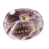 Inspirational Stone You Are My Rock Happy Birthday Engraved Stone Encouragement Motivational Pocket