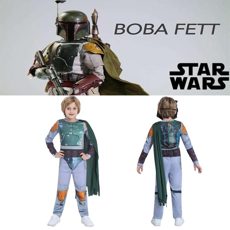 Authentic Star Wars Boba Fett Cosplay Costume Perfect For Comic Con