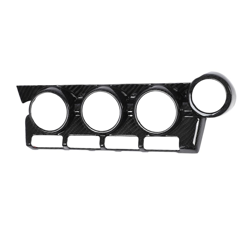 Накладка на панель управления кондиционером предотвращает царапины, декоративная накладка на панель управления кнопкой переменного тока из углеродного волокна для автомобиля GR86 2025 года с правым рулем