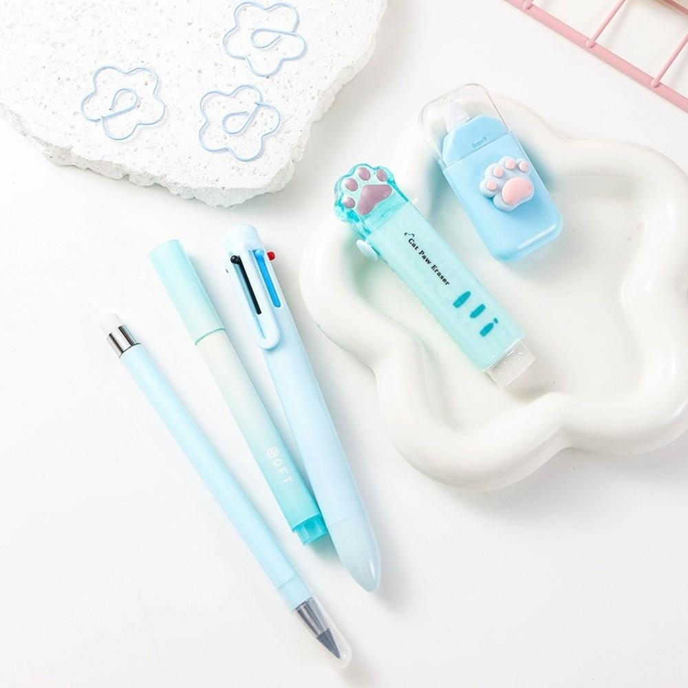 11pcs/set 11-in-1 Stationery Set School Supplies Kit Ballpoint Pen Kawaii Correction Tape Students
