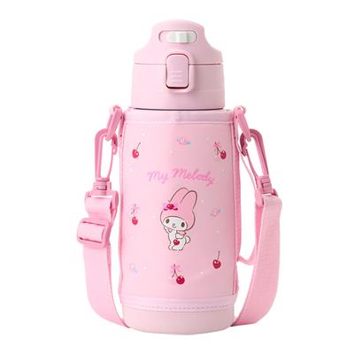 SANRIO 2WAY Нержавеющая сталь Мой Для Горячего и Холодного 620 мл при использовании 670 мл при использовании прямого с пространством для имени 096041 Бутылка, Мелодия, Дети,