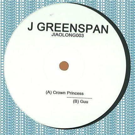 12-дюймовая пластинка J GREENSPAN - Crown Princess JIAOLONG003 JIAOLONG 2012 UK Dance & Electronica Б/у