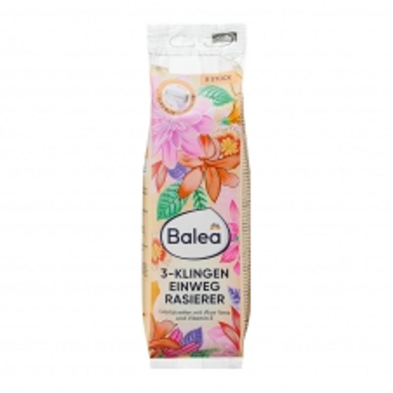 8 одноразовых бритв Balea с 3 лезвиями