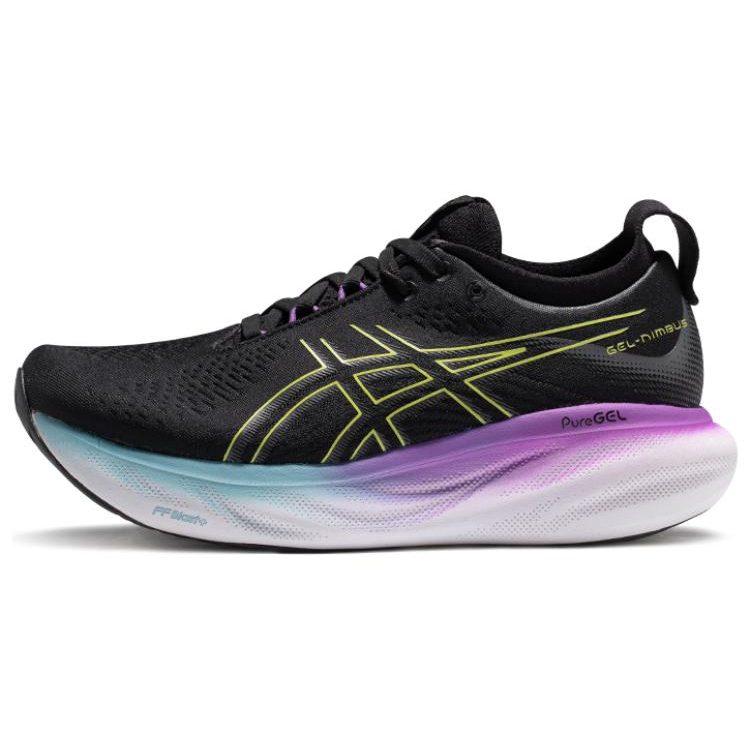 Asics Женские кроссовки GEL Nimbus 25 'Black Glow Yellow' 1012B437-004