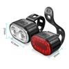 Bicycle Q6 Light Set Bike Led Front Rear Lights Usb Charge Mtb Waterproof Road Bike Highlight Lamp Cycling Light Lamp Cycling