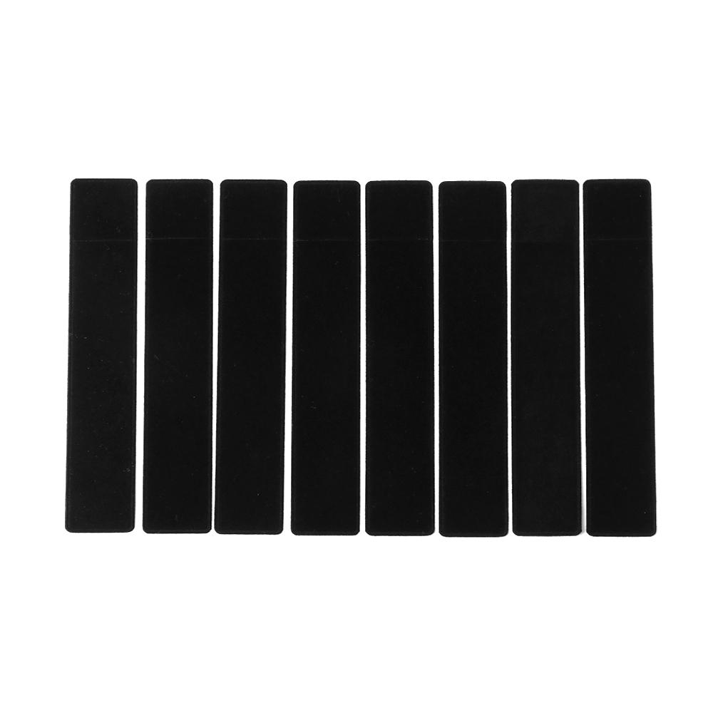 2/5pcs Gift Bag Business Affairs Round Square Velvet Pencil Bag Pen Pouch Case