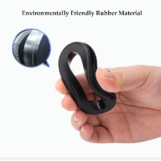 Black Rubber Seal Double Sided Protective Coil Out Hole Wire O-ring 3~80mm For Protects Wire Cable Hardware Tools Rubber Grommet