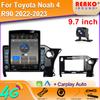 9.7" Vertical Style Tesla Screen Android Car Radio For Toyota Noah 4 R90 2022-2023 GPS Navigation Multimedia Player Carplay
