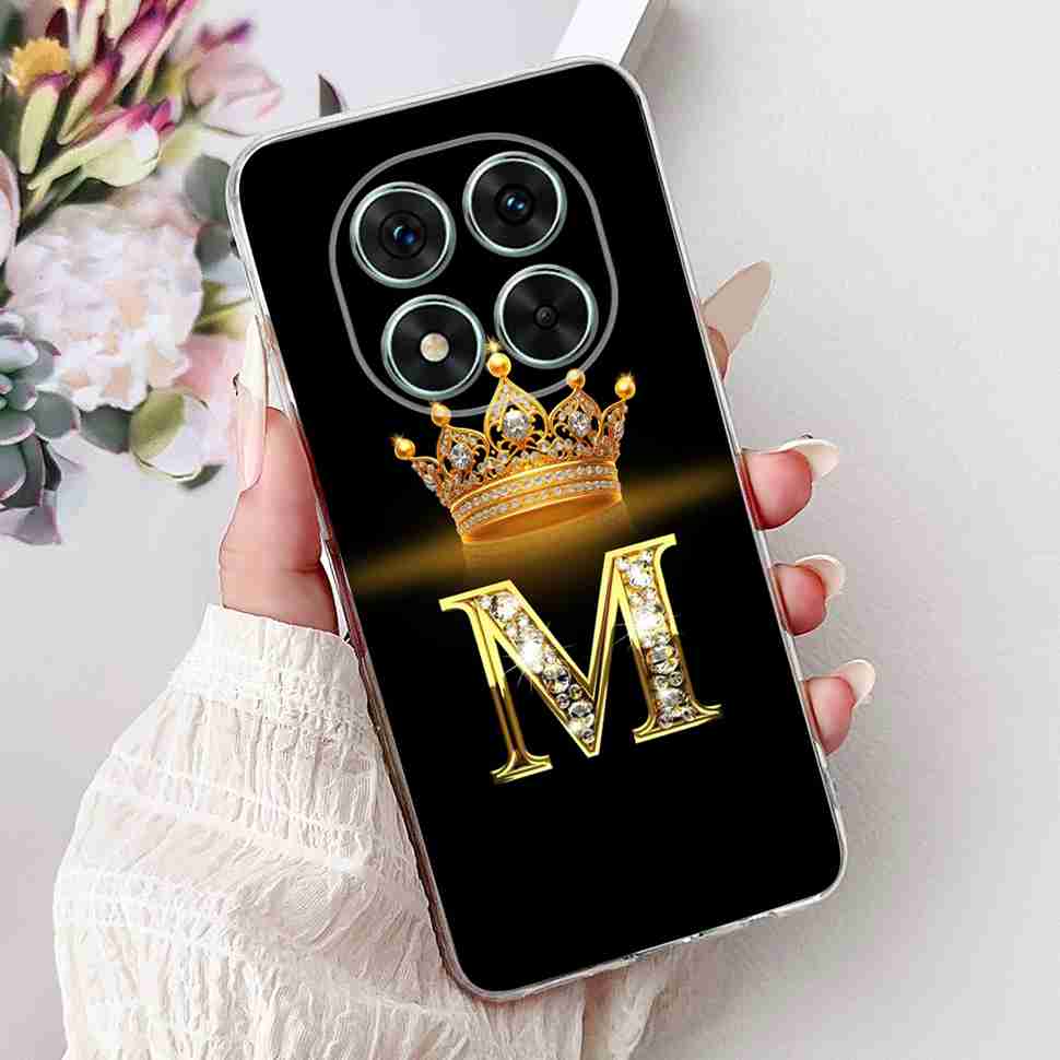Для Redmi Note14 Pro 5G Чехол 6.67" Алмазная Буква Задняя Крышка Мягкие Силиконовые Чехлы Для Xiaomi Redmi Note 14 Pro 5G Coque Fundas