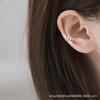 Korean Retro Forest Leaf Ear Clip for Non-Pierced Ears