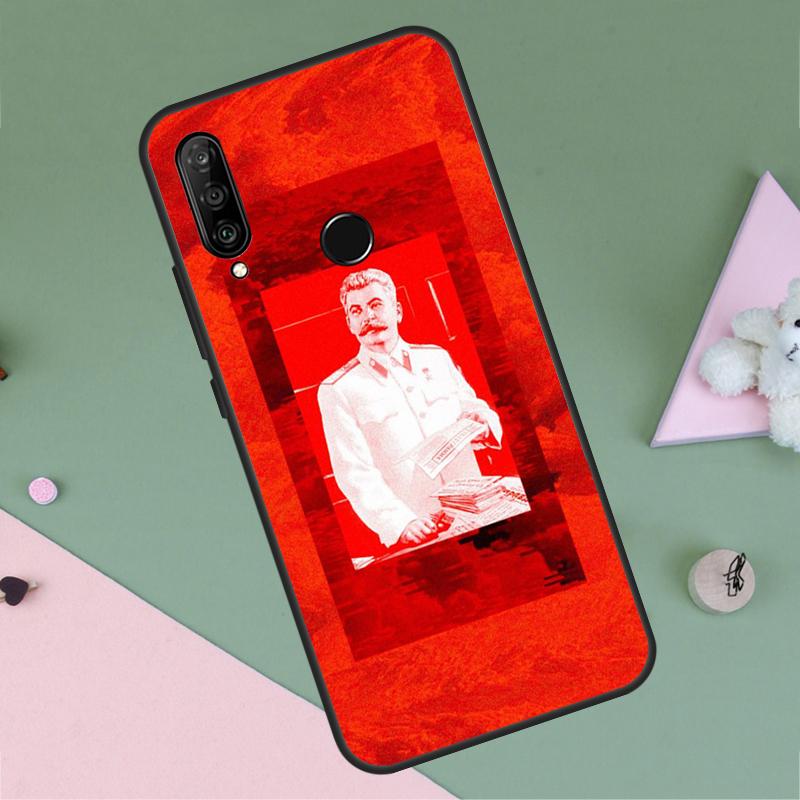 Сталин Советский Для Huawei P30 P40 Lite P60 Pro Nova 7i 8i 11i 12i 12s 10 9 SE Y90 Y60 Y70 Y72 Y61 Y91 Чехол