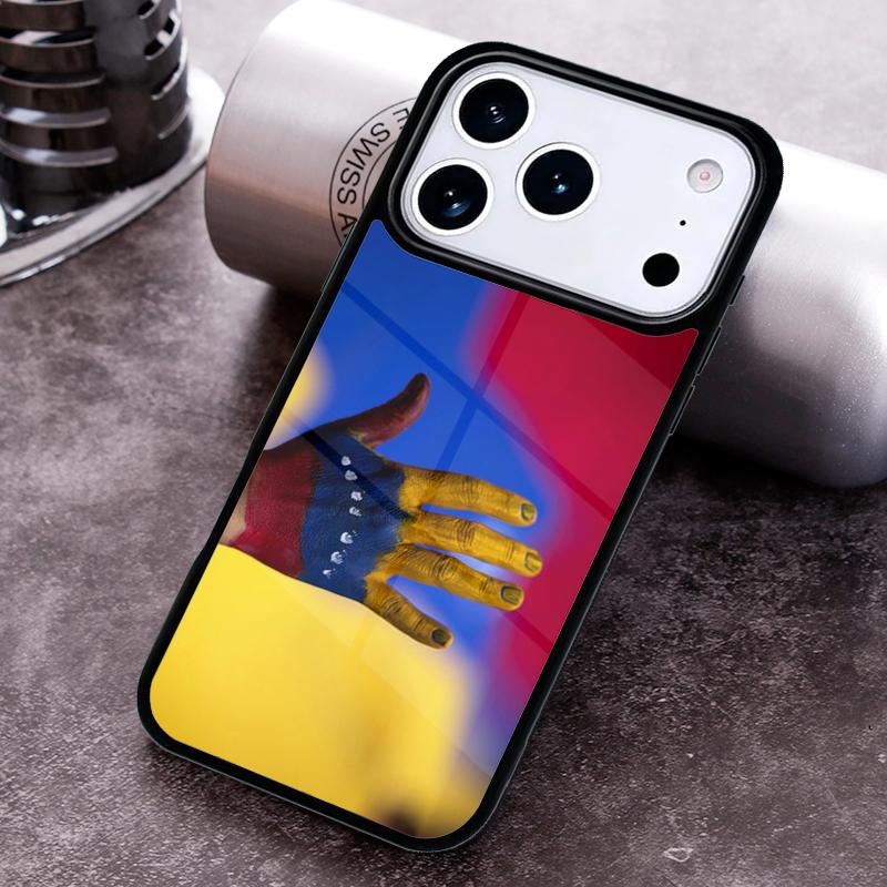 Чехол для телефона с флагом Венесуэлы для iPhone 17 16 15 Pro Max Air 14 13 12 11 Plus Ударопрочный чехол