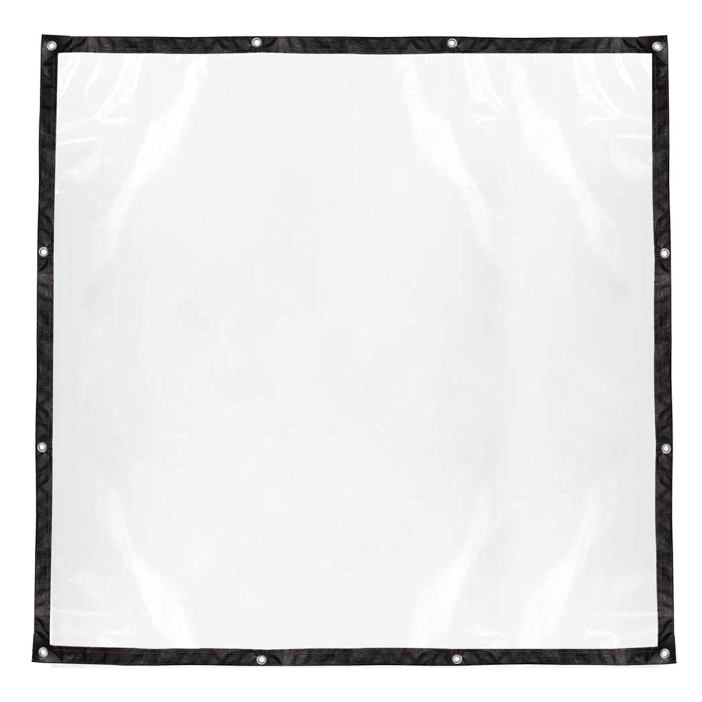 Прозрачный брезент Водонепроницаемый Дождестойкий Прозрачный Пластиковый Брезент Чехол с Люверсами для Курятника Теплицы Растения