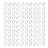 100 Sets Toggle Clasps Alloy 2mm OT Buckle DIY Jewelry Making Supplies for Necklace Bracelet