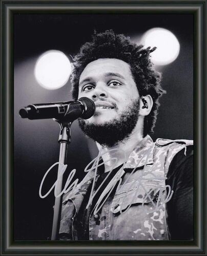 The Weeknd - A4 Signed Autographed Photo Poster