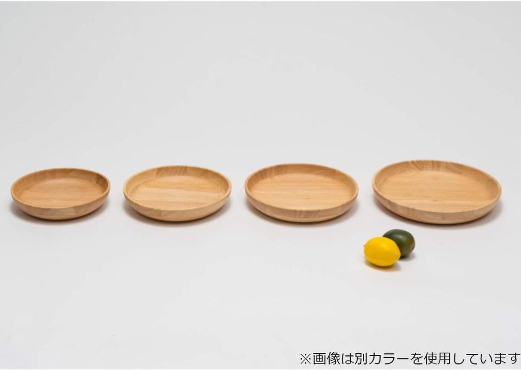 Swanson Shoji Shallow Wood 24cm Diameter x 4cm Made of Acacia Natural Bowl, Brown, Height, Wood, Wood, PS-240B