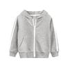 Childrens Spring Autumn Hooded Jacket With Cotton Fabric And Striped Design For Boys And Girls