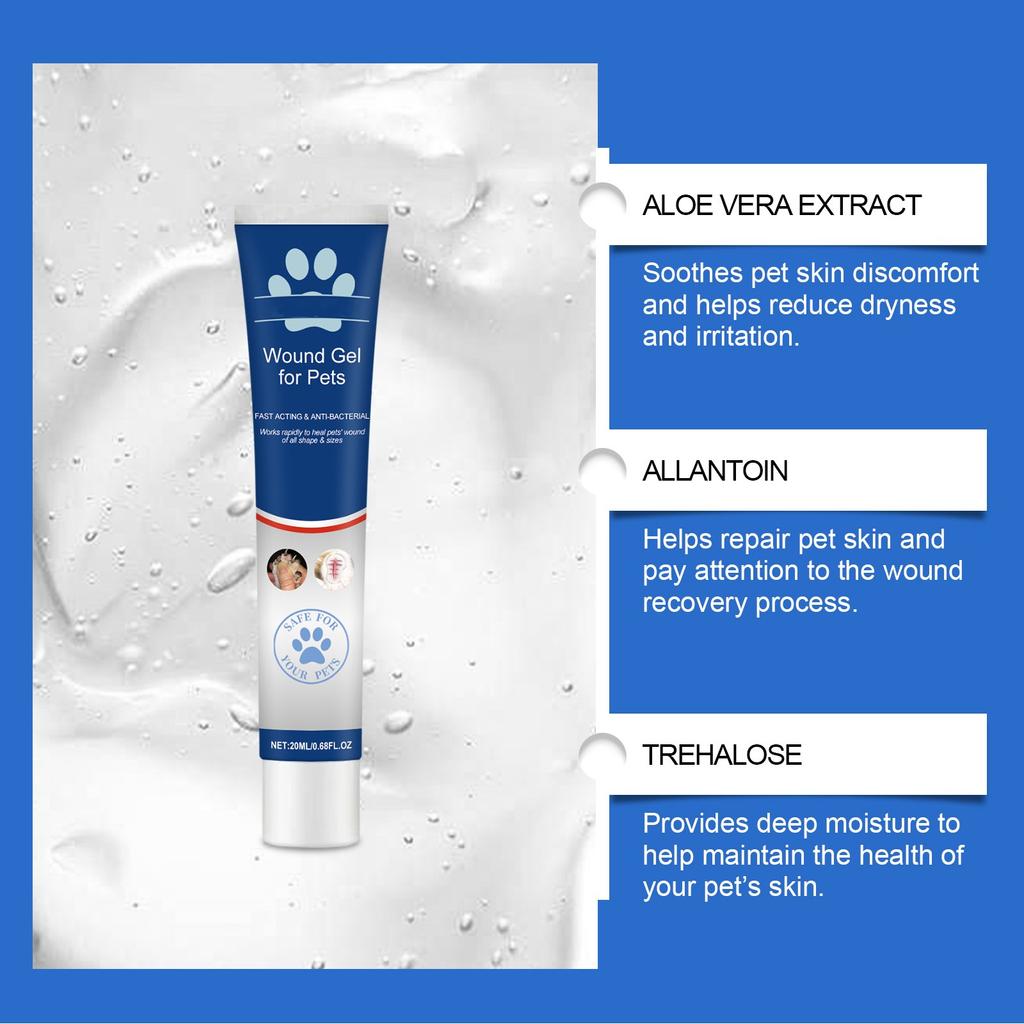 Успокаивающий гель для ран у домашних животных