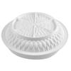 Non-sticky White Mousse Cake Mould Soft Silicone Mould Pastry Chiffon Cake Mold for Baking Bakeware