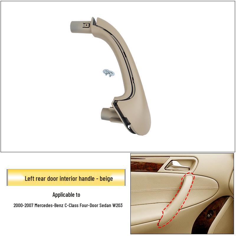 Совместимая ручка двери подлокотника для Mercedes-Benz C-Class W203 (Часть 2038101551)