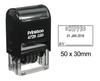 Printtoo Office Stationery Self Inking Dater Stamp With Shipped By Text And Sign Space Rubber