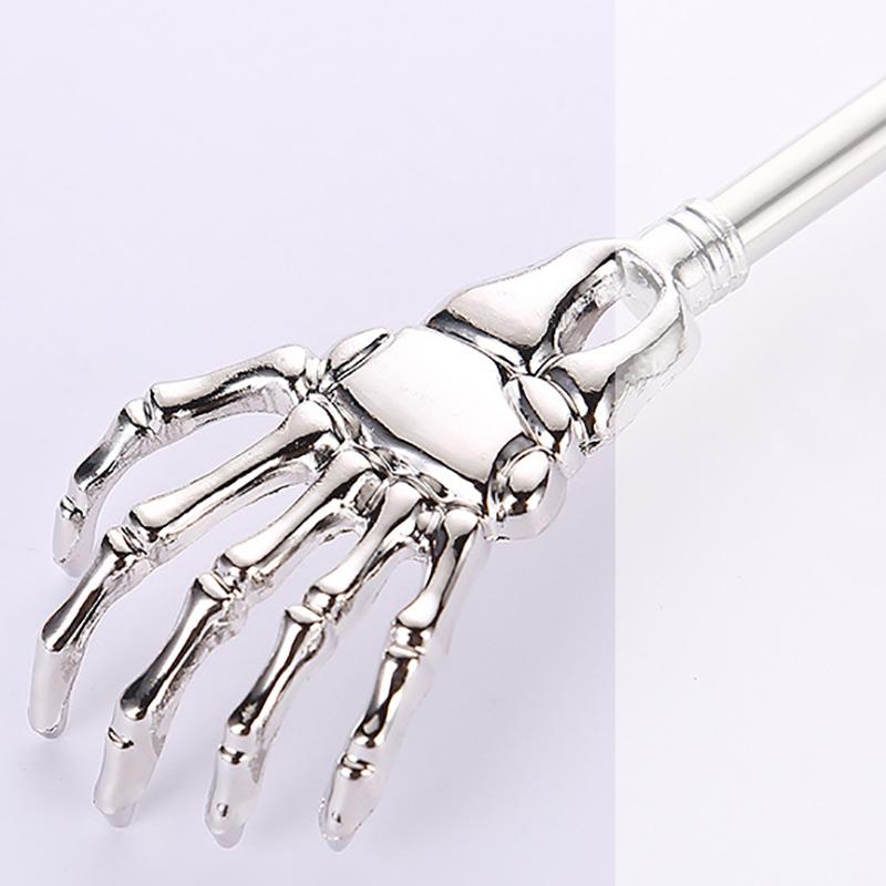 Нержавеющая сталь спина чесалка телескопический чесальный массажер выдвижной зудящий старый человек