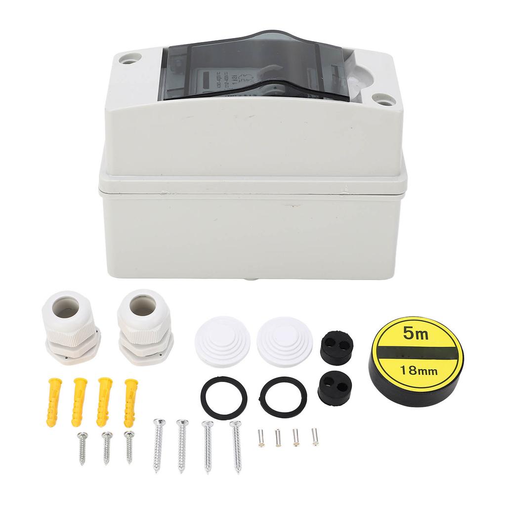 2P Миниатюрный автоматический выключатель постоянного тока IP65 Водонепроницаемый Разъединитель солнечной фотоэлектрической системы AC90?400В DC12?400В 6А