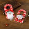 Christmas Decoration Home Christmas Cartoon Door Handle Pendant Santa Claus Snowman Elk Merry Christmas Home Door Decoration
