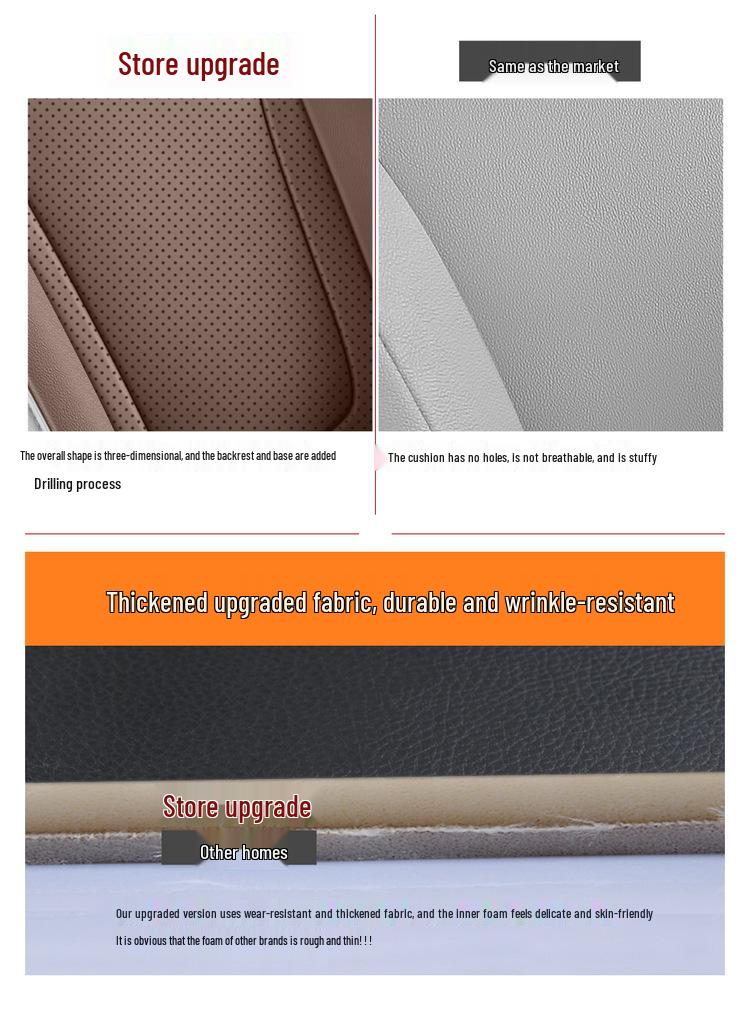 2025 Trumpchi GS4MAX All-Season Leather Car Seat Cushion