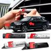 New Auto Front Grille Emblem S Line Badge Car Body Decoration Sticker for A3 A4 B8 8P 8V B6 A5 A6 C7 Q5 B9 B7 C6