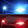 2 шт. 15 светодиодов W5W T10 LED CANBUS без ошибок 5W5 12 В 3 Вт супер яркий боковой свет для салона автомобиля 194 4014 SMD автолампа белый янтарный красный