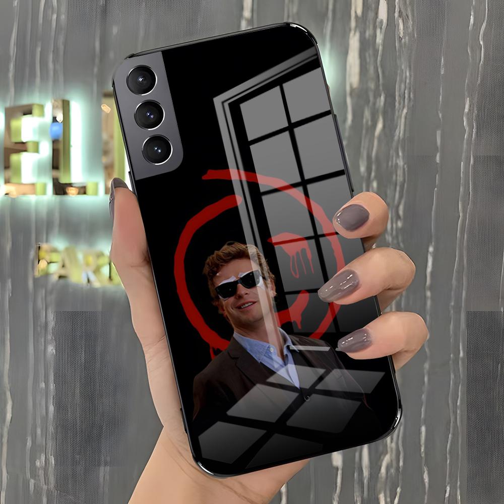 Чехол для телефона TV The M-Mentalist для Samsung A25 A13 A33 5G A54 A36 A35 A56 A52 A14 Ударопрочный стеклянный чехол