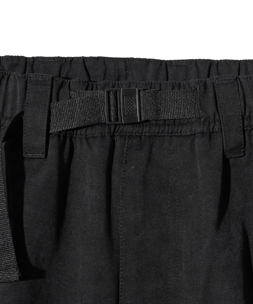 PHYPS MOTORCYCLE H-Tech Peach Cotton Strap Pants Black