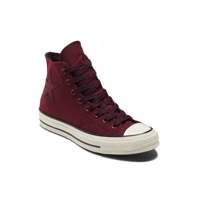 Converse Кеды Chuck Taylor All Star 1970-х Унисекс Высокие Канвасовые Модные Ретро Повседневные Износостойкие Дышащие Красные A04279C