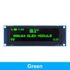 TZT 3,12-дюймовый OLED-дисплей 3,12" 256x64 25664 Драйвер SSD1322 Графический LCD-модуль Паяльные выводы для Arduino/C51
