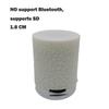 USB FM Mic Blutooth Music For Mobile Phone Tablets Bluetooth Devices LED Portable Mini Wireless Speakers With TF