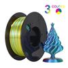 Шелковый разноцветный PLA филамент для 3D-печати, 200 г/250 г, для всех FDM принтеров.