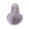 Winter Earmuff for Women Girls Foldable Fluffy Ear Warmer Soft Faux Fur Warm Ear Cover for Cold Weather Outdoors