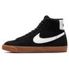 Nike Женские кроссовки Blazer Mid 77 Черный Белый Резина Обувь для скейтборда DB5461-001